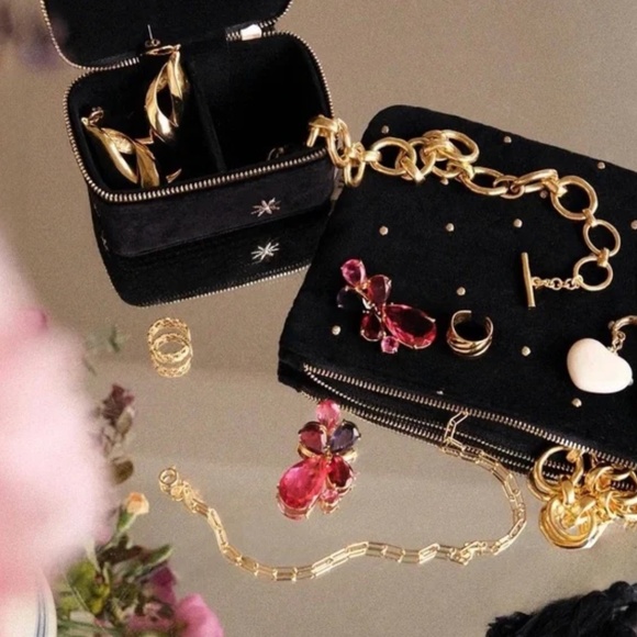 Sezane Handbags - Limited edition fancy velvet pouch with tassel Sezane NWOT 🌞